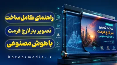 راهنمای کامل ساخت تصویر بنر لارج فرمت با هوش مصنوعی